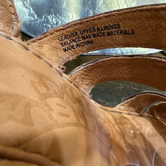 Nice Women’s Born Wedge Sandals 8m / 39 W52341 CQC11 - Picture 10 of 10